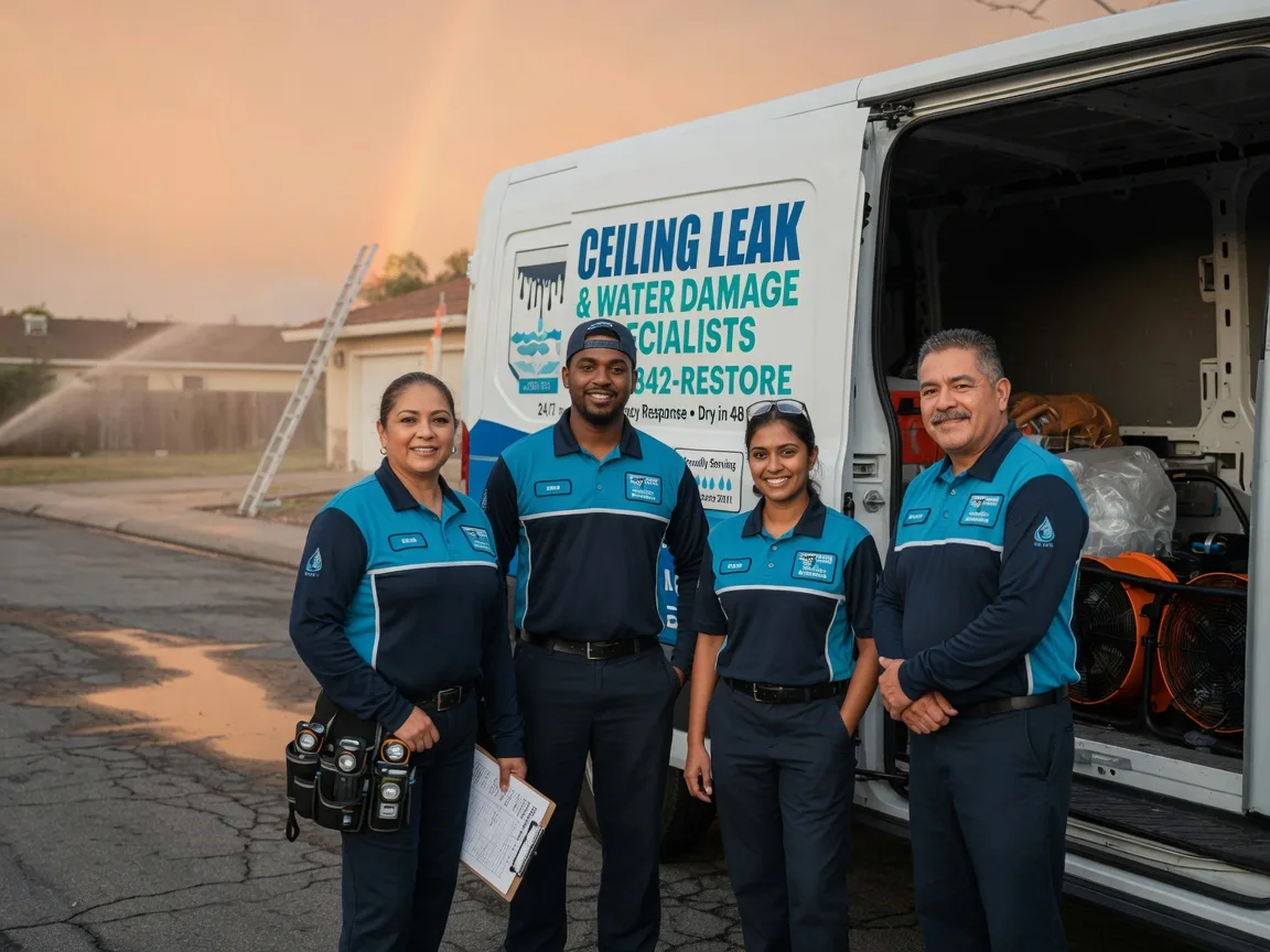 Ceiling Leak Cleanup company in Newbury, NH