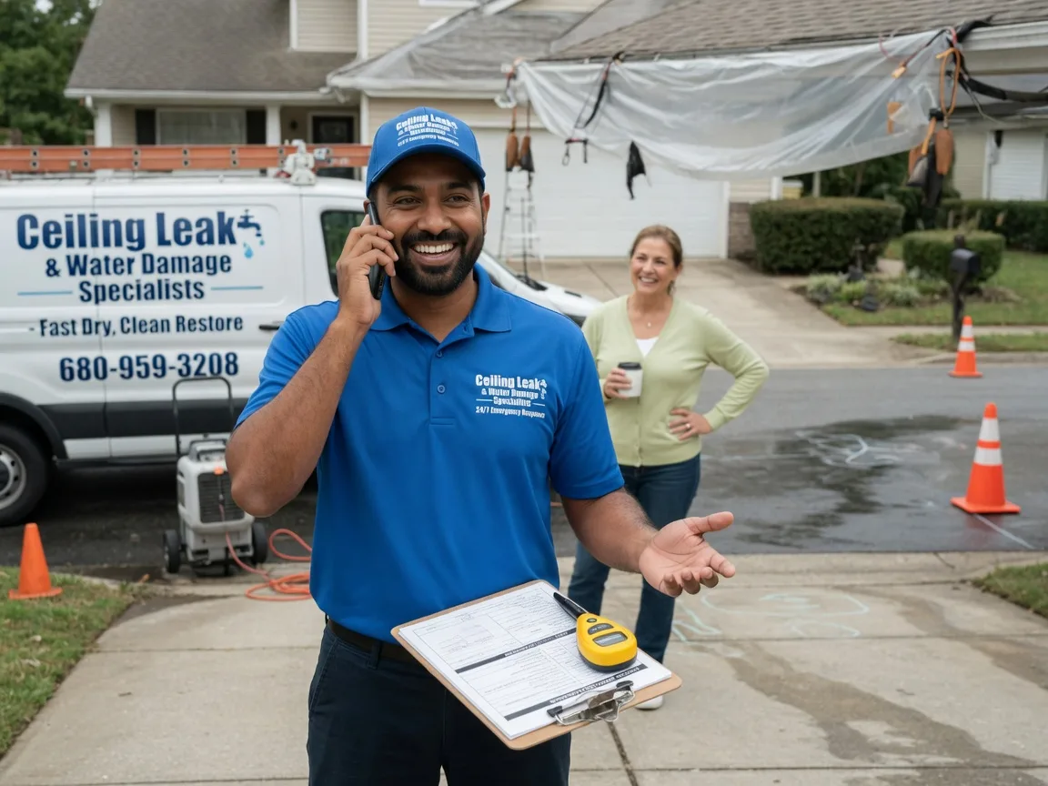 Ceiling Leak Cleanup Newbury, NH FAQs